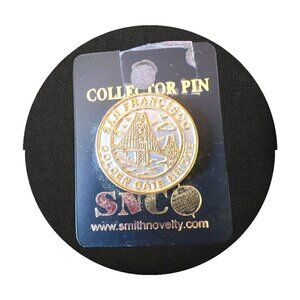 San Francisco GOLDEN GATE BRIDGE Souvenir Pin Brooch